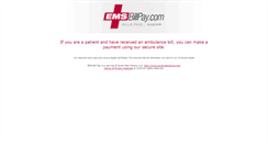 Desktop Screenshot of emsbillpay.com